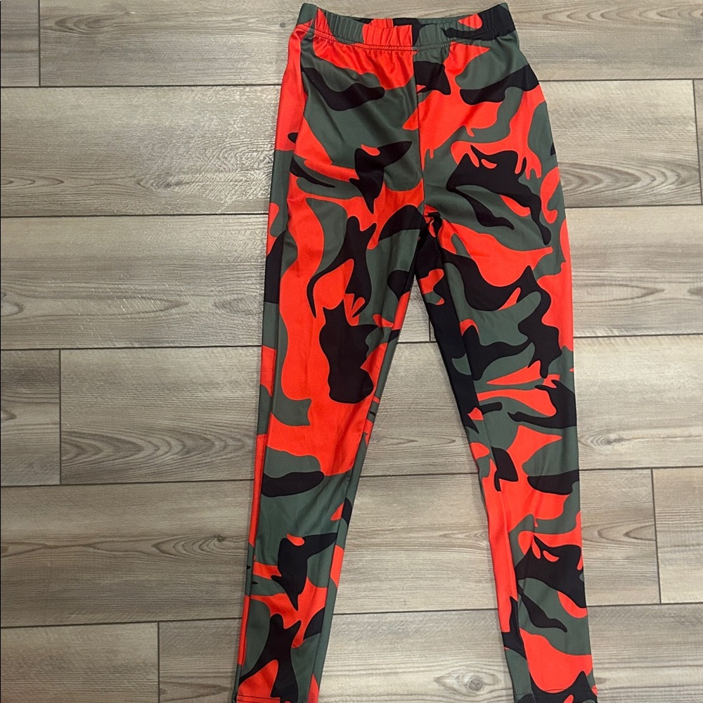 Kids Camouflage Print Joggers
